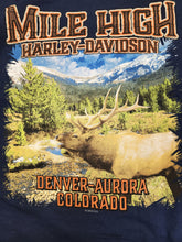 Load image into Gallery viewer, "Collegiate Guy" Mile High Harley-Davidson T-Shirt