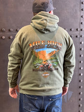 Load image into Gallery viewer, Unisex, Military Green pull over hoodie
