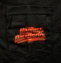 Load image into Gallery viewer, Men's HD Slant Short Sleeve Black Pocket Shirt (Support The Troops)