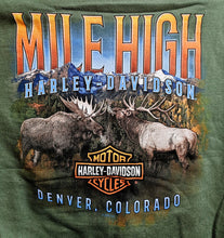 Load image into Gallery viewer, Men's Risk Pullover Military Green Hoodie (Moose & Elk)