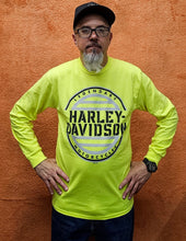 Load image into Gallery viewer, Men's Portion Long Sleeve Hi Viz Polyblend Shirt