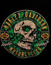 Load image into Gallery viewer, Men's Shamrock Skull St. Patty's Day Short Sleeve Shirt