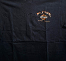 Load image into Gallery viewer, Men's Mile High Custom Down River Short Sleeve Black Shirt