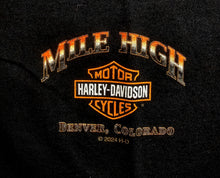 Load image into Gallery viewer, Men's Mile High Custom Down River Short Sleeve Black Shirt