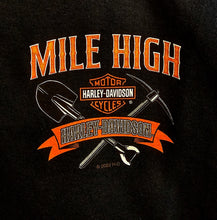 Load image into Gallery viewer, Men's Mile High Custom Gold Miner Black Tank Top