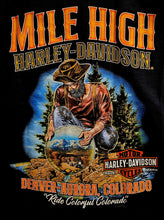 Load image into Gallery viewer, Men's Mile High Custom Gold Miner Black Tank Top