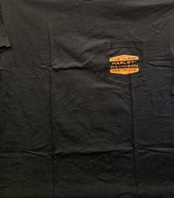 Load image into Gallery viewer, Men's HD Shell Badge Short Sleeve Black Pocket Shirt