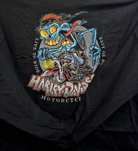 Load image into Gallery viewer, Men's Skull Fun Ride Long Sleeve Black Shirt