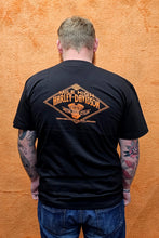 Load image into Gallery viewer, Men's Harley Pride Made in USA Short Sleeve Black Shirt (4th of July)