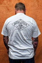 Load image into Gallery viewer, Men's Deconstructed Short Sleeve White Pocket Shirt (Our Fav Pocket Shirt)