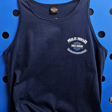 Load image into Gallery viewer, Men's Mile High Custom Navy Blue Tank Top