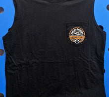 Load image into Gallery viewer, Men's HD Urgent Sleeveless Black Pocket Shirt (Down River)