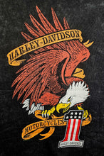 Load image into Gallery viewer, Men's Eagle Tat Sleeveless Dyed Black Shirt