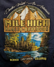 Load image into Gallery viewer, Men's Forged In Iron Sleeveless Navy Blue Shirt (Down River)