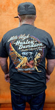 Load image into Gallery viewer, Men's Harley Workshop Charcoal Soft Short Sleeve Shirt