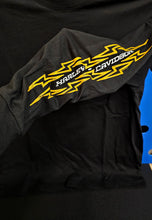 Load image into Gallery viewer, Men's MC Lightning Long Sleeve Black Pocket Shirt