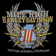 Load image into Gallery viewer, Men's Eagle Flag Short Sleeve Black Shirt (4th of July)