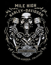 Load image into Gallery viewer, Men's Hell On Wheel Wings Short Sleeve Black Shirt