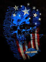 Load image into Gallery viewer, Men's Flag Scream Short Sleeve Black Shirt (4th of July)