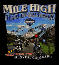 Load image into Gallery viewer, Men's Mile High Custom Short Sleeve Black Shirt