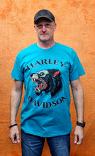 Load image into Gallery viewer, Men's Lycan Short Sleeve Jade Blue Shirt