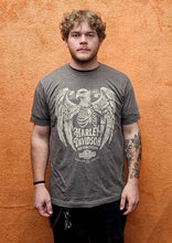 Load image into Gallery viewer, Men's Cage Polyblend Short Sleeve Brown Shirt