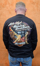 Load image into Gallery viewer, Men's Lucky Shamrock Flame Long Sleeve Shirt