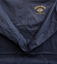 Load image into Gallery viewer, Men's Mile High Custom Down River Long Sleeve Navy Blue Shirt