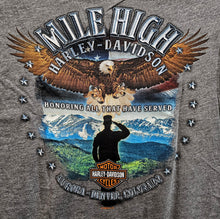 Load image into Gallery viewer, Men's HD Pure Ride Short Sleeve Polyblend Grey Shirt