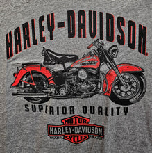 Load image into Gallery viewer, Men's HD Pure Ride Short Sleeve Polyblend Grey Shirt