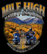 Load image into Gallery viewer, Men's Mile High Custom Analyze Pocket Short Sleeve Black Shirt