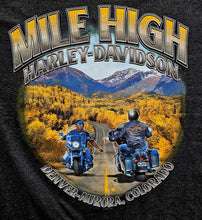 Load image into Gallery viewer, Men's Mile High Custom Sphere Long Sleeve Black Shirt