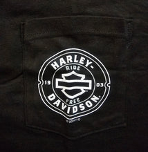 Load image into Gallery viewer, Men's HD Profess Short Sleeve Black Pocket Shirt