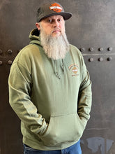 Load image into Gallery viewer, Unisex, Military Green pull over hoodie