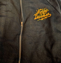 Load image into Gallery viewer, Women's Bolt Black Zip Hoody