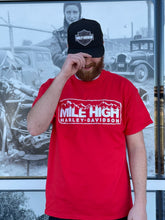 Load image into Gallery viewer, '5280 RED' Mile High Short-Sleeve Pocket T-Shirt