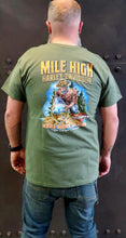 Load image into Gallery viewer, "Left Chest Pick and Shovel" Mile High Harley-Davidson T-Shirt