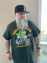 Load image into Gallery viewer, MENS SCOUNDREL S/S FOREST GREEN TEE
