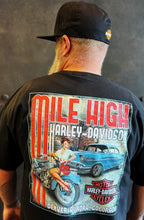 Load image into Gallery viewer, &quot;B&amp;S Left Chest&quot; Mile High Harley-Davidson T-Shirt
