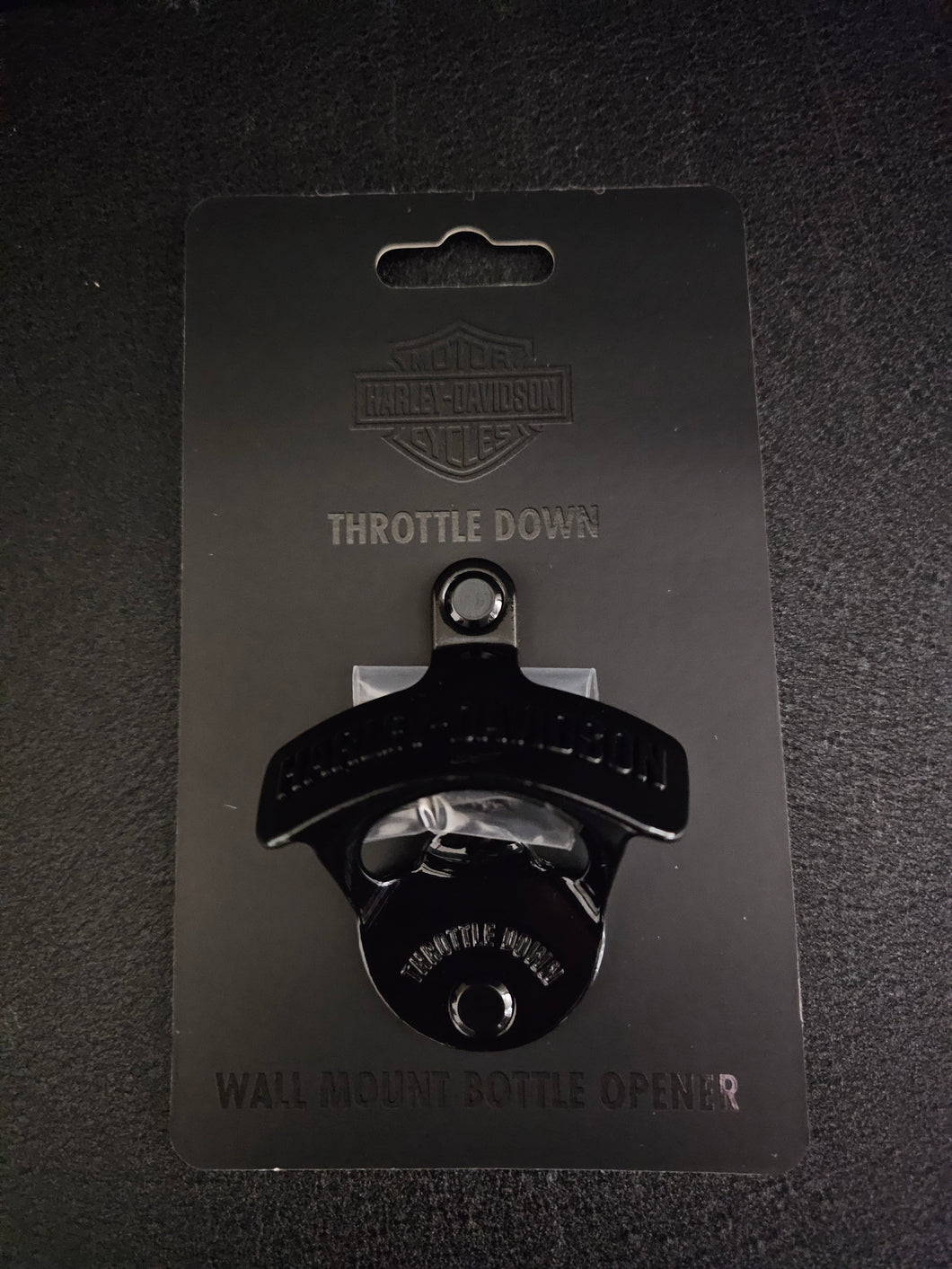 Harley-Davidson® Throttle Down Wall Mount Bottle Opener HDX-98507