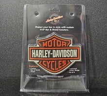 Load image into Gallery viewer, Set of 4 Harley-Davidson® Bar &amp; Shield Coasters HDL-18515
