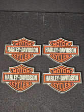 Load image into Gallery viewer, Set of 4 Harley-Davidson® Bar &amp; Shield Coasters HDL-18515
