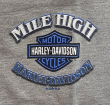 Load image into Gallery viewer, Men&#39;s Mile High Custom Short Sleeve Grey Polyblend Shirt
