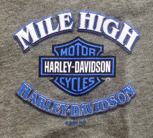 Load image into Gallery viewer, Men&#39;s Mile High Custom Short Sleeve Military Green Polyblend Shirt
