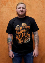 Load image into Gallery viewer, Men&#39;s Birds The Word Made in USA Short Sleeve Black Shirt
