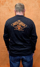 Load image into Gallery viewer, Men&#39;s Skull Fun Ride Long Sleeve Black Shirt
