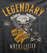 Load image into Gallery viewer, Men&#39;s Iconic Iron Short Sleeve Charcoal Grey Polyblend Shirt
