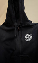 Load image into Gallery viewer, Men&#39;s Willie G Zip-Up Black Polyblend Hoodie
