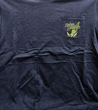 Load image into Gallery viewer, Men&#39;s Label Plug Short Sleeve Navy Blue Pocket Shirt
