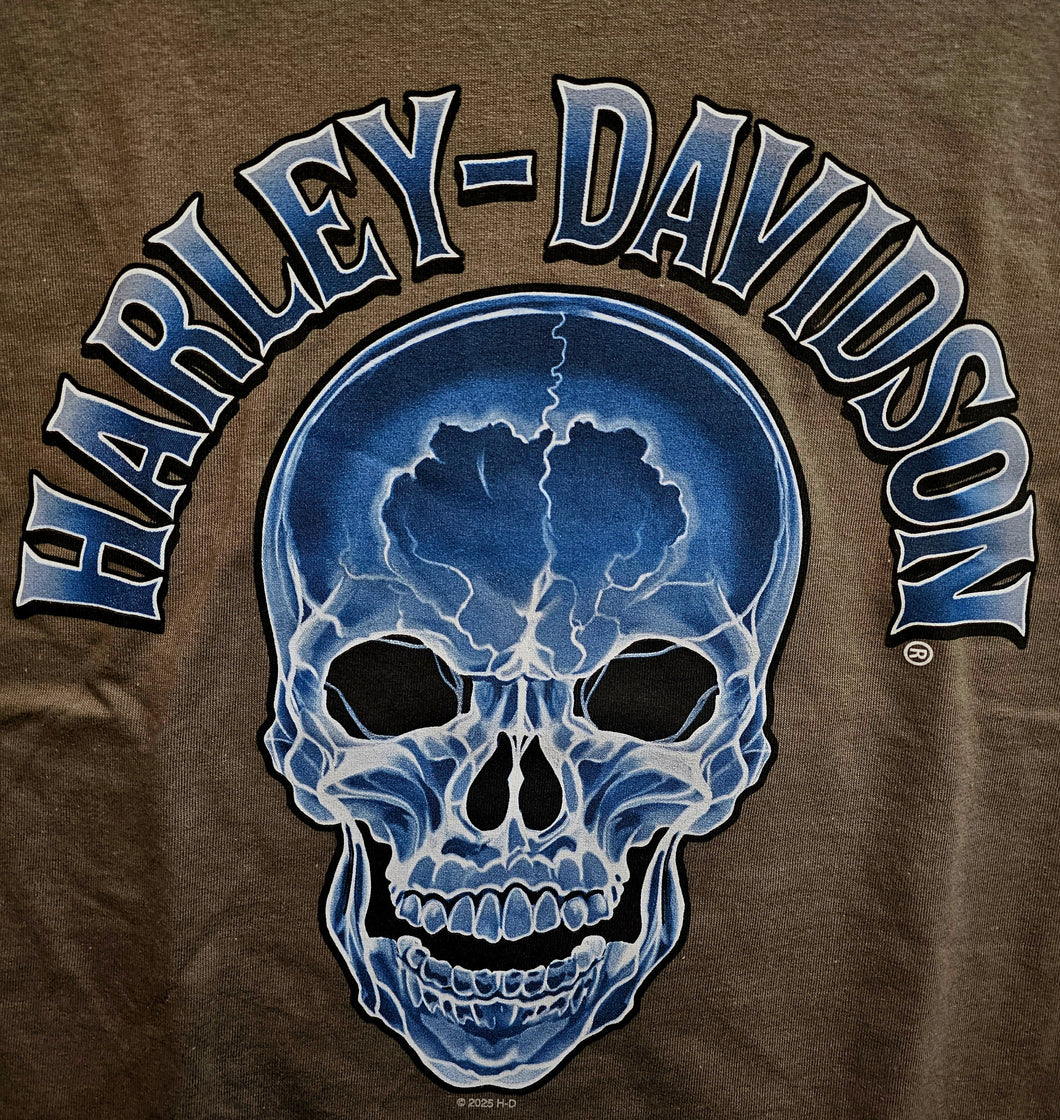 Men's X-Ray Short Sleeve Charcoal Shirt